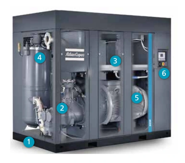 ​Cómo quitar la luz de falla en un compresor de aire de tornillo